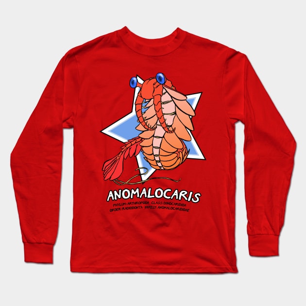 Anomalocaris Long Sleeve T-Shirt by Cyborg One